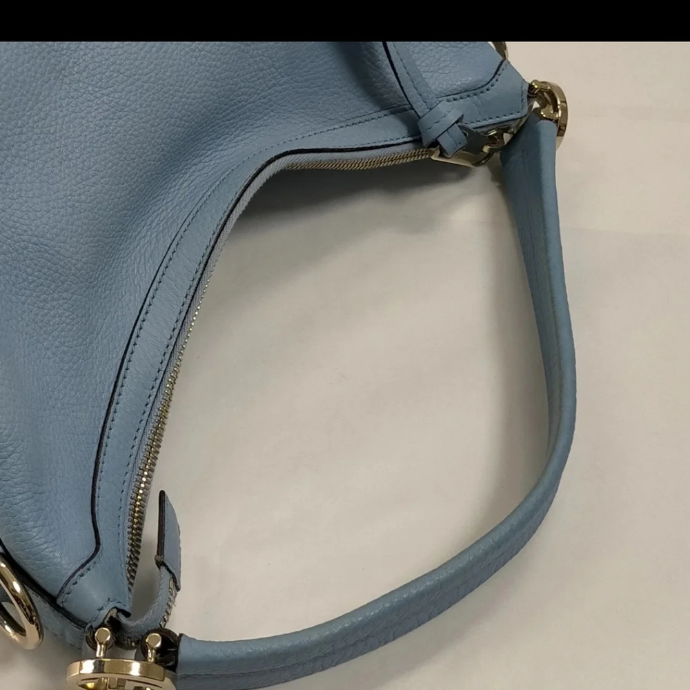 Gucci Baby Blue Shoulder Bag - Picture 4 of 9